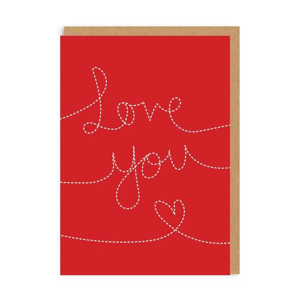 Love You Greeting Card