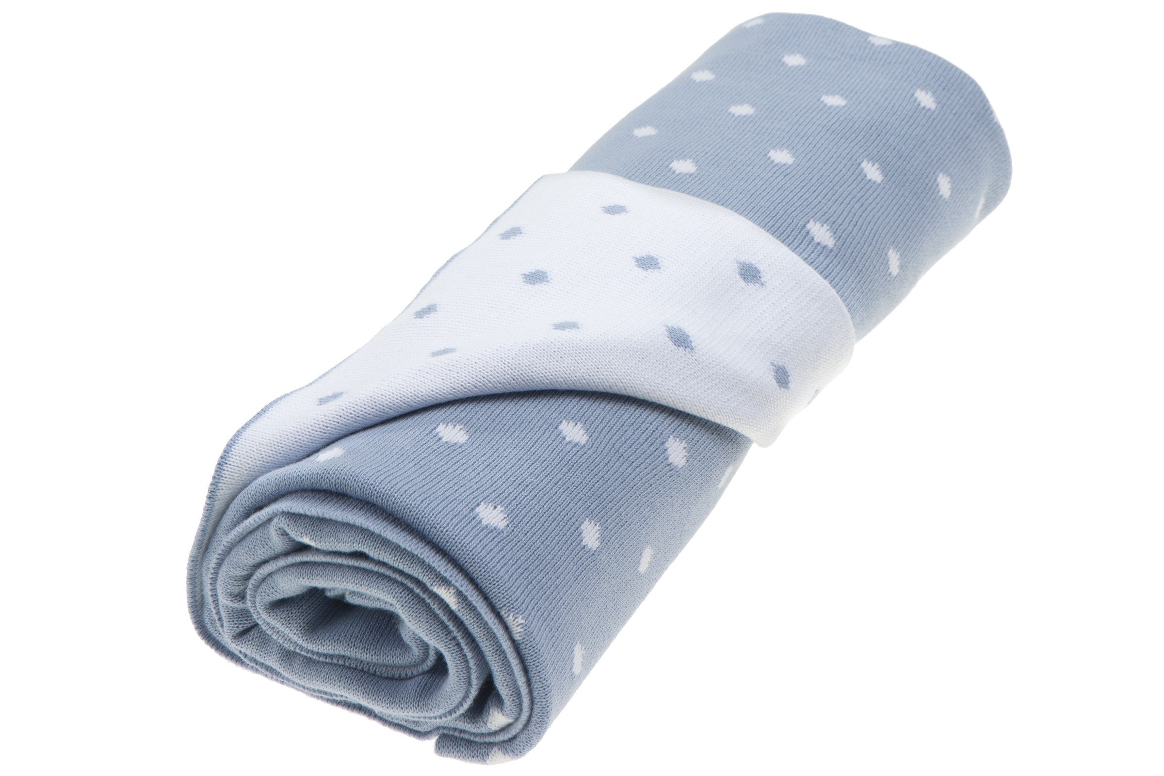 Vinter & Bloom - Blanket Dots ECO - Placid Blue