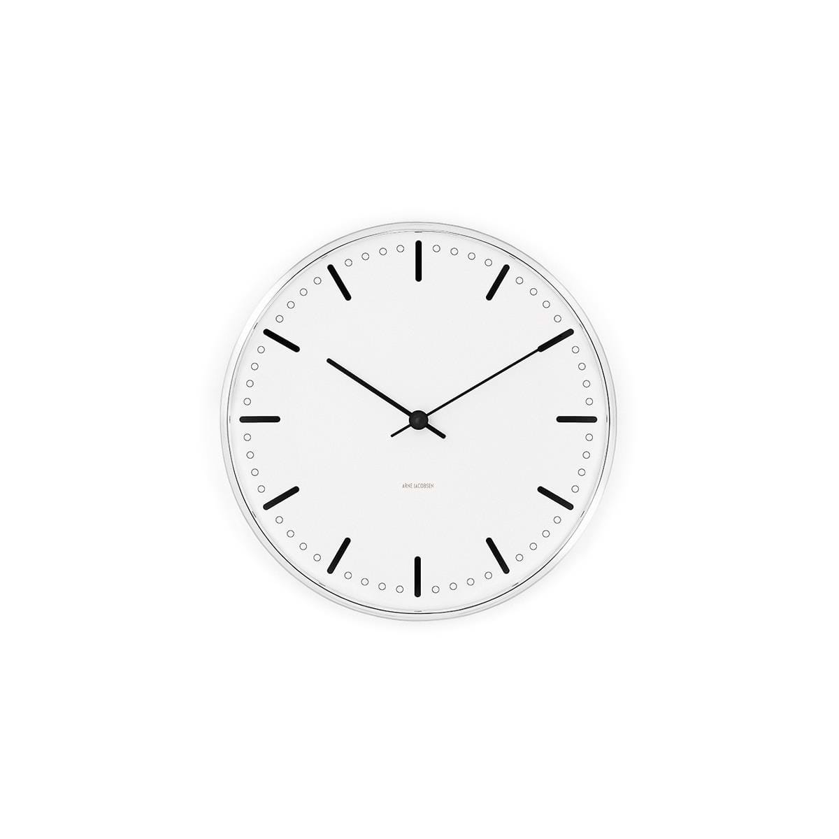 Arne Jacobsen - City Hall Wall Clock 21 cm - White (43631)