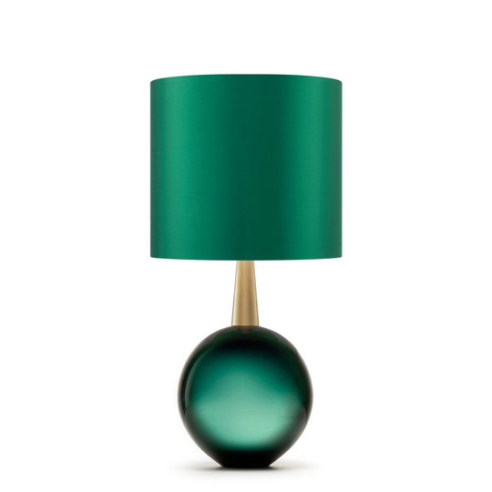 Porta Romana I Bishop Lamp Forest With Brass