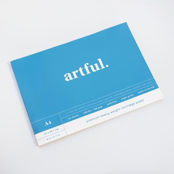 Premium Cartridge Paper Pad A4 220GSM