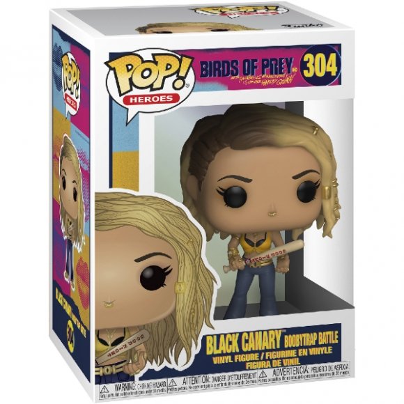 Funko Pop! Heroes: Birds of Prey - Black Canary Boobytrap Battle 304 (44372)