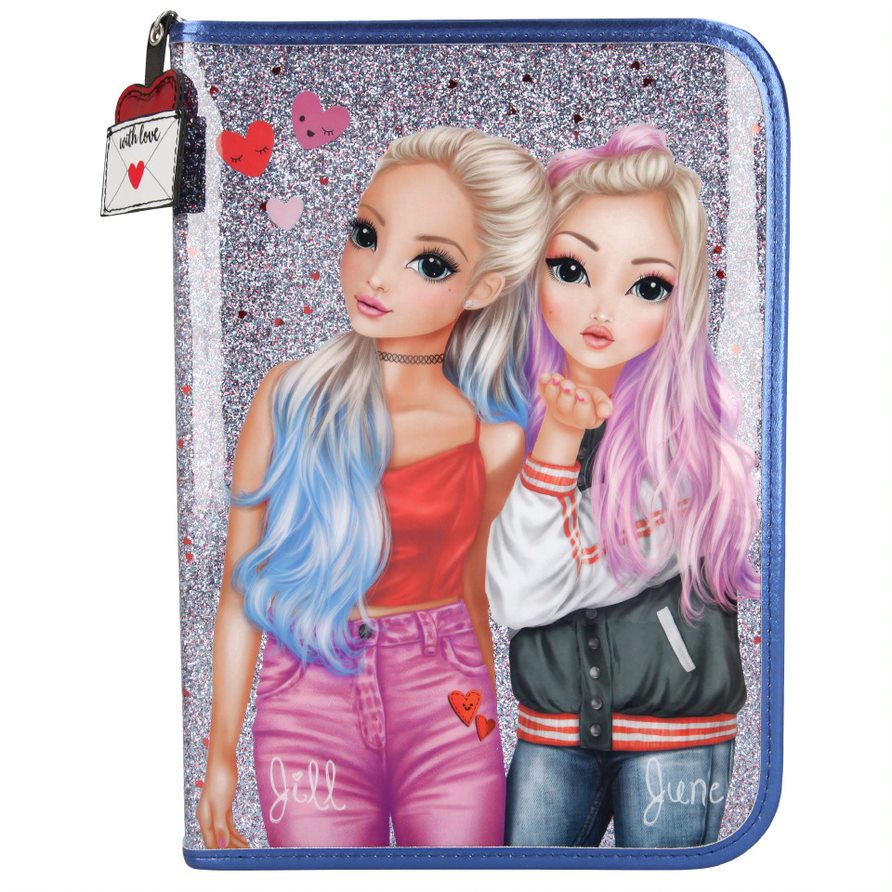 Top Model - Filled XXL Pencil Case - Love Letters (4109389