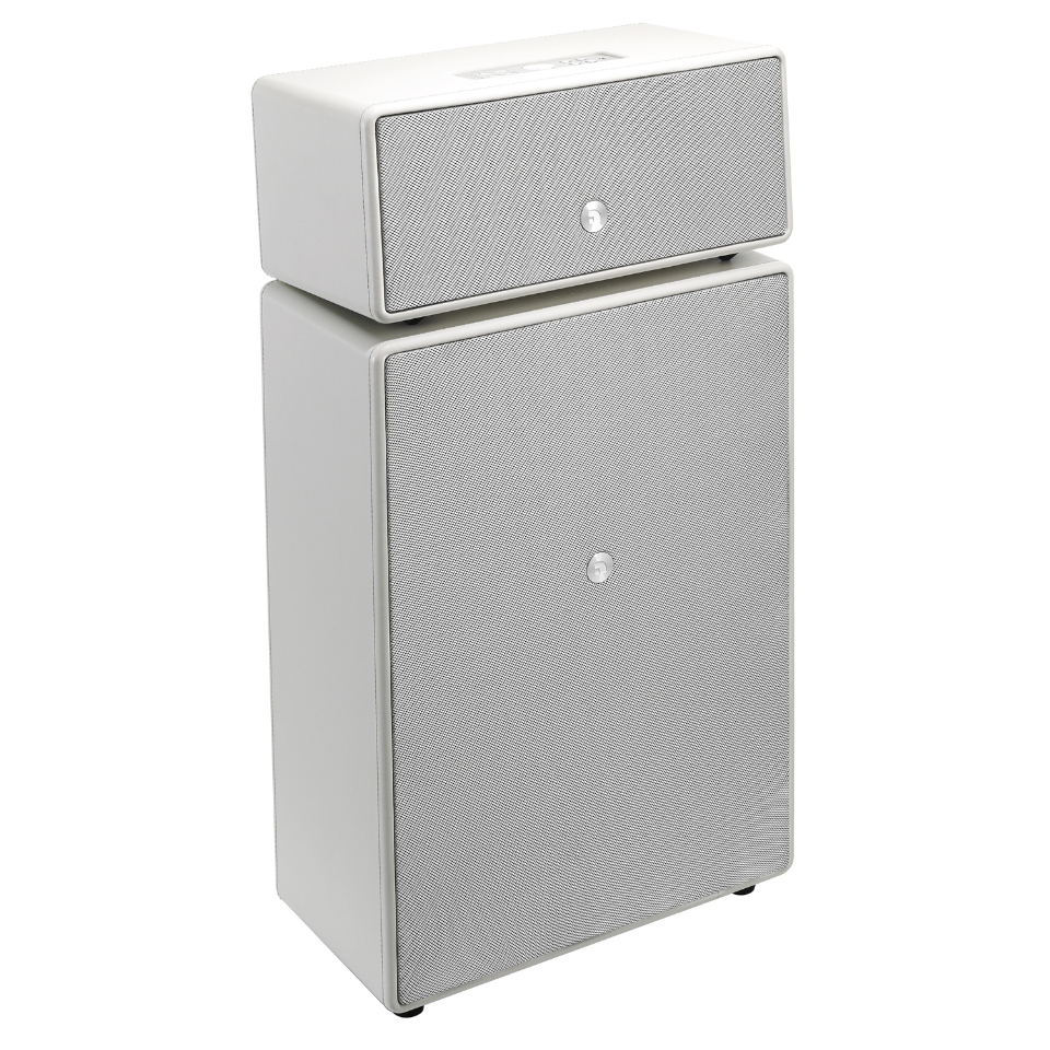 Audio Pro - Drumfire Multiroom Speaker Silk White