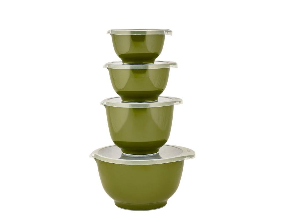 Rosti - Margrethe Bowls Set Of 4 Large - Oliven (11656)