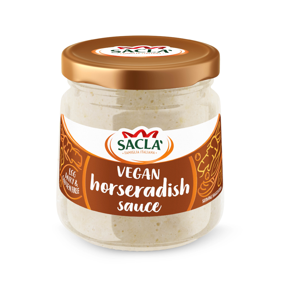 Sacla' Vegan Horseradish Sauce 180g