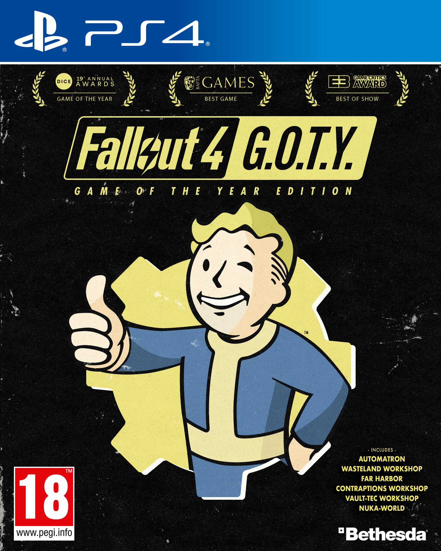 Fallout 4 (Game of the year)