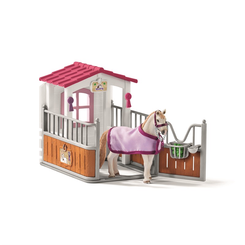 Schleich - Horse stall with Lusitano Mare (42368)