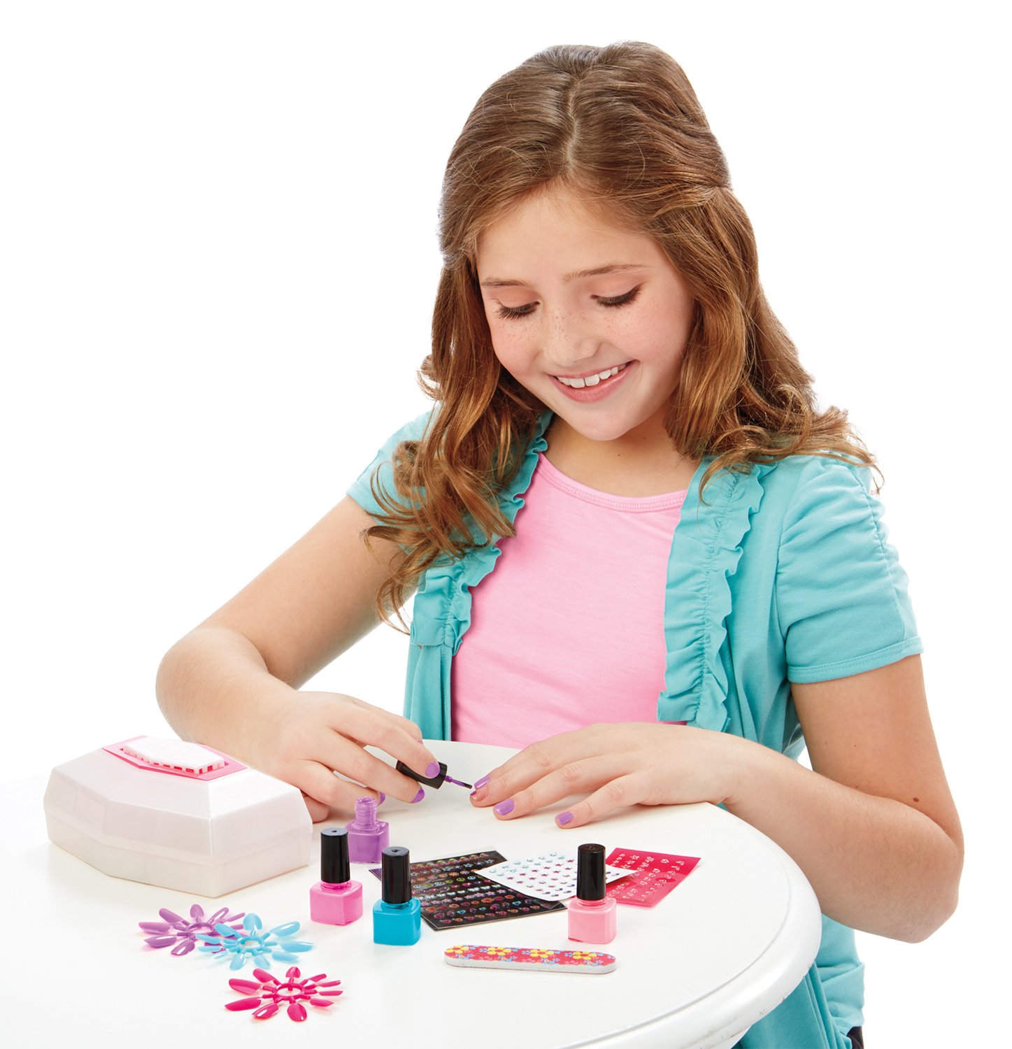 Shimmer 'n Sparkle - Lite Up Salon - Manicure Set (40-00028)