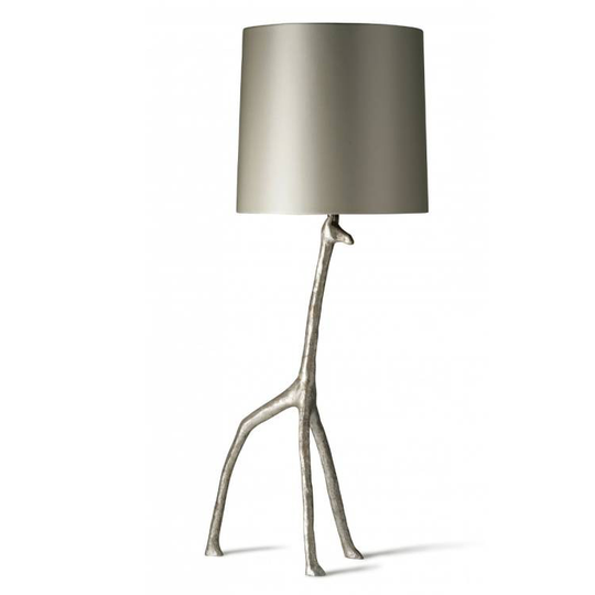 Porta Romana I Giraffe Lamp I Decayed Silver