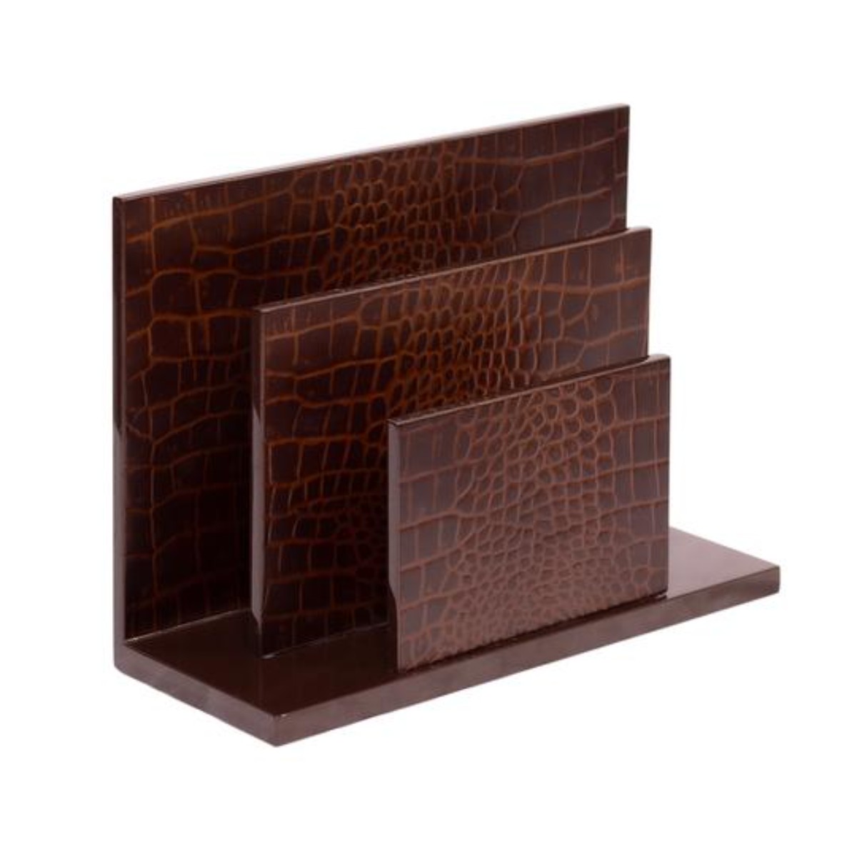 Posh Trading | Chelsea Letter Holder | Vintage Croc
