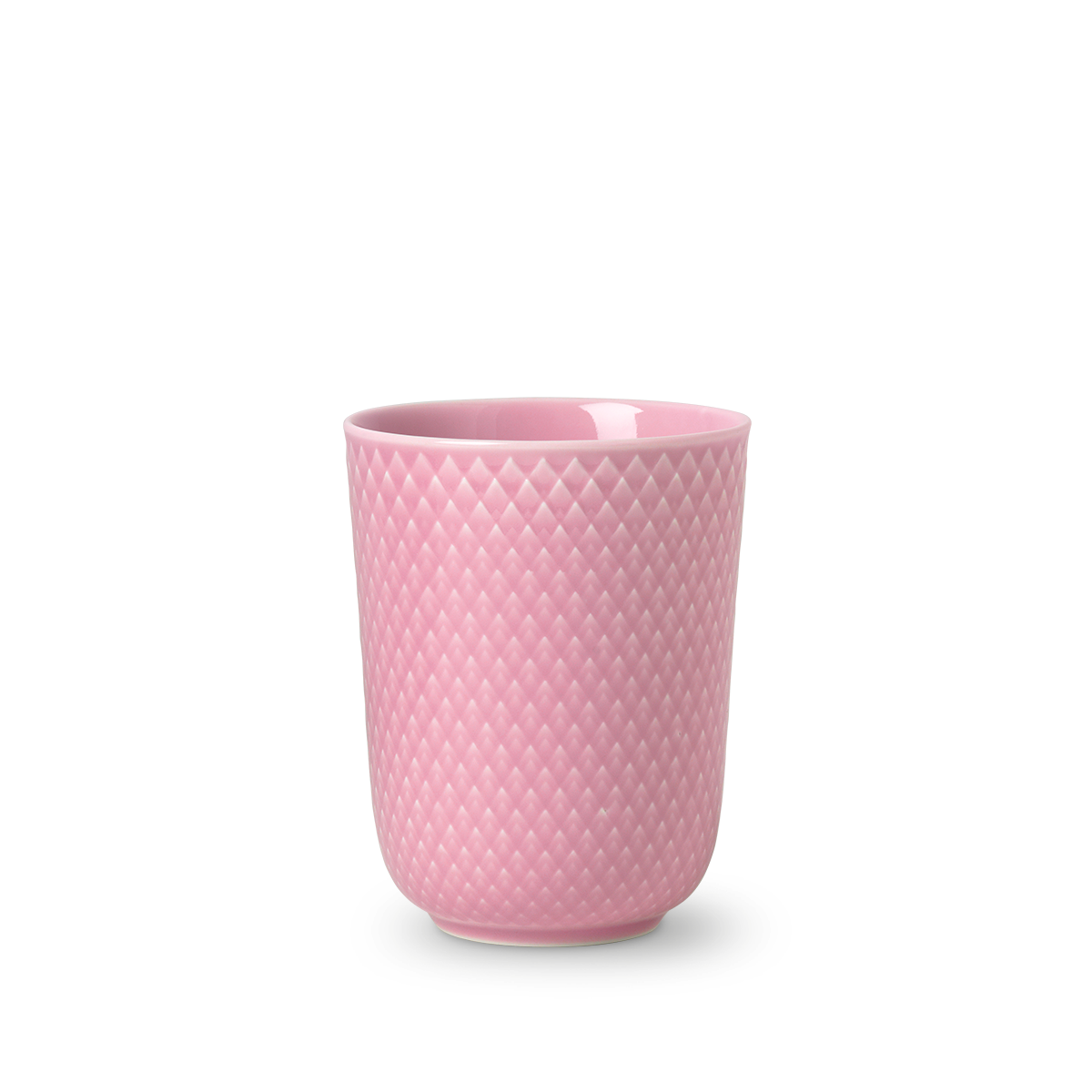 Lyngby Porcelæn - Rhombe Mug 33 cl - Rosa ( 201960)