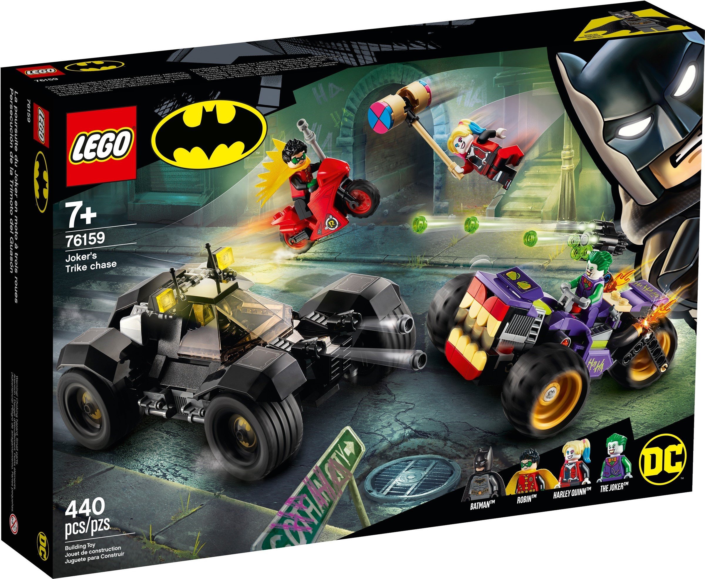 LEGO Super Heroes - Joker's Trike Chase (76159)