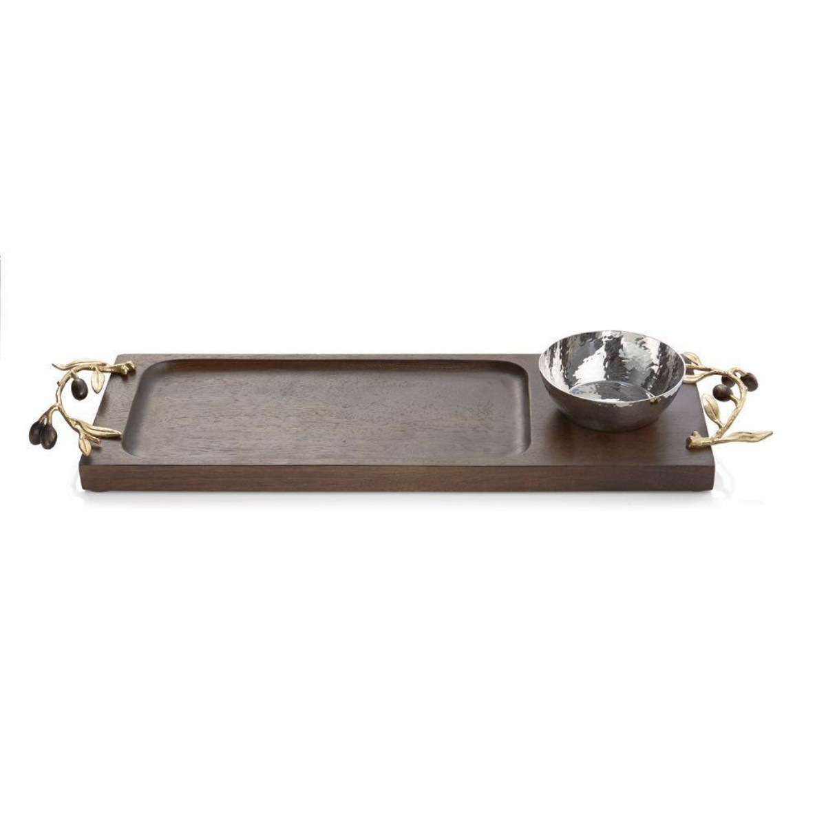 Michael Aram I Olive Branch Gold Olive Oil Dipping Board