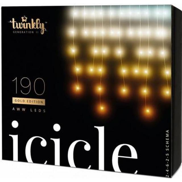 Twinkly - Icicle 190AWW Gold Edition 5m