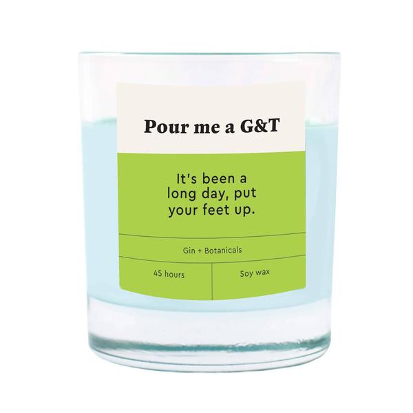 Pour Me A G&T Candle