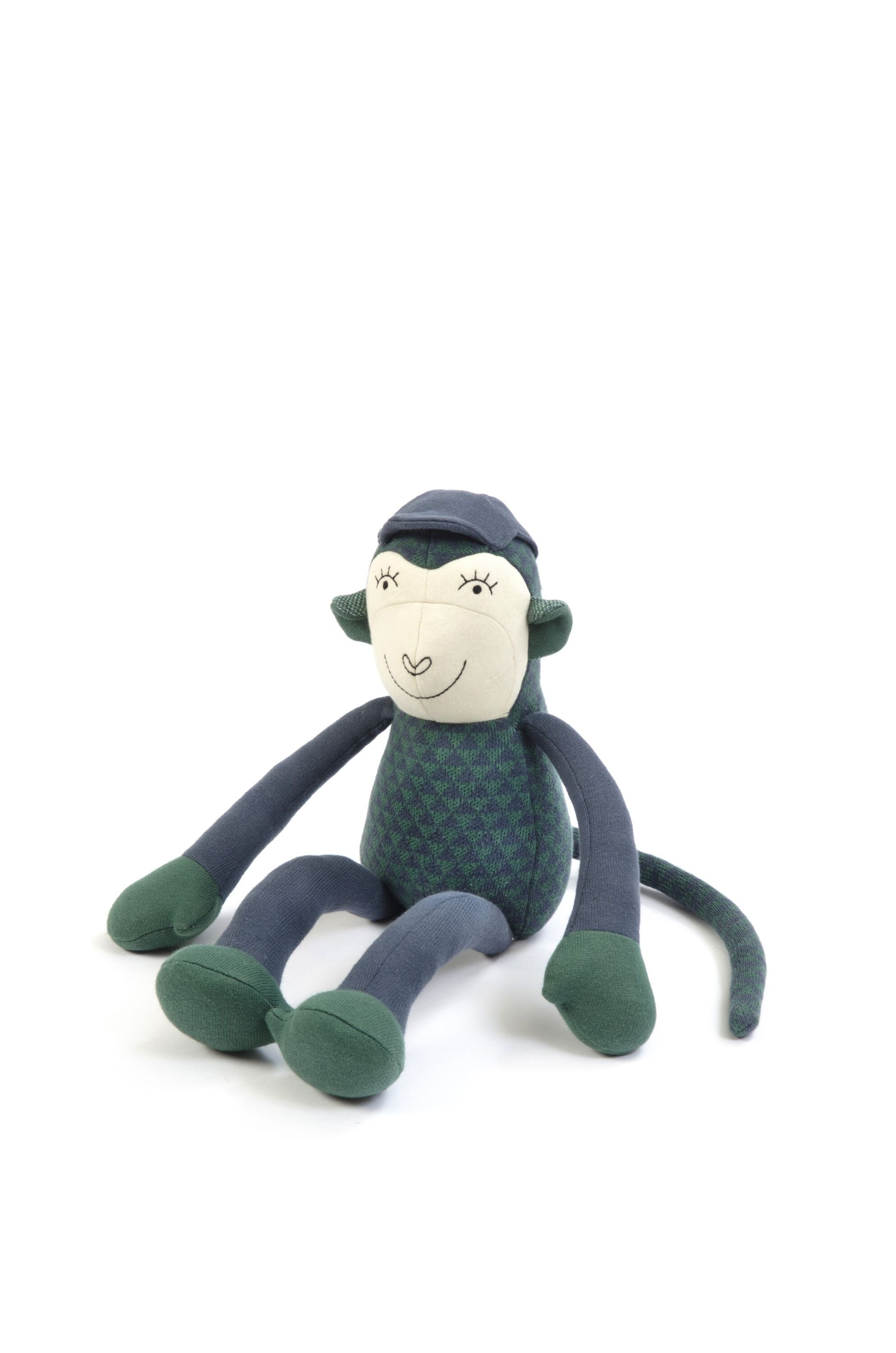 Smallstuff - Monkey Simon - Blue/ Green