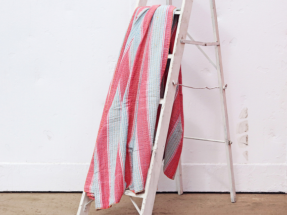 Stripe Bed Cover - Single