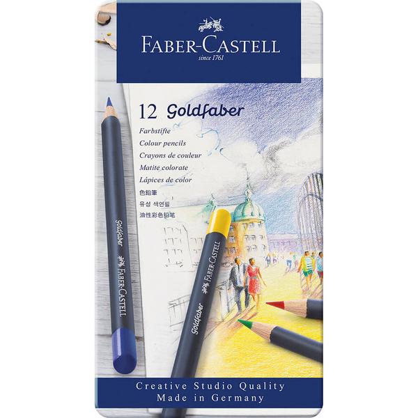 Goldfaber Aqua Watercolour Pencils Tin 12