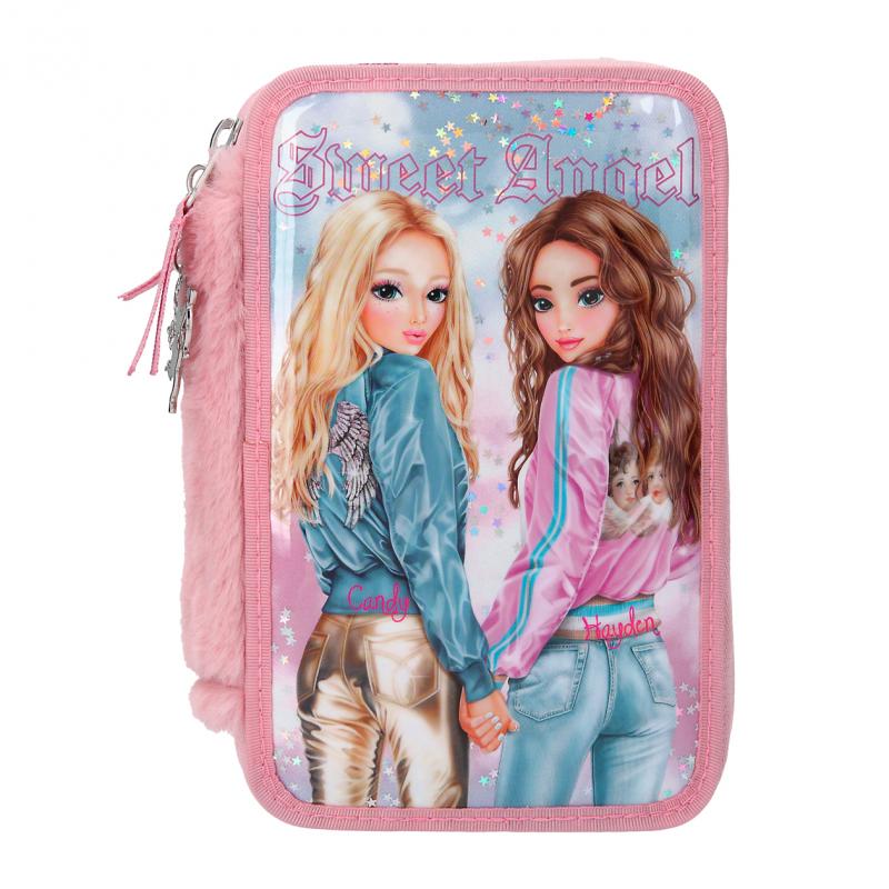 Top Model - Trippel Pencil Case - Kitchy Angel (11204)