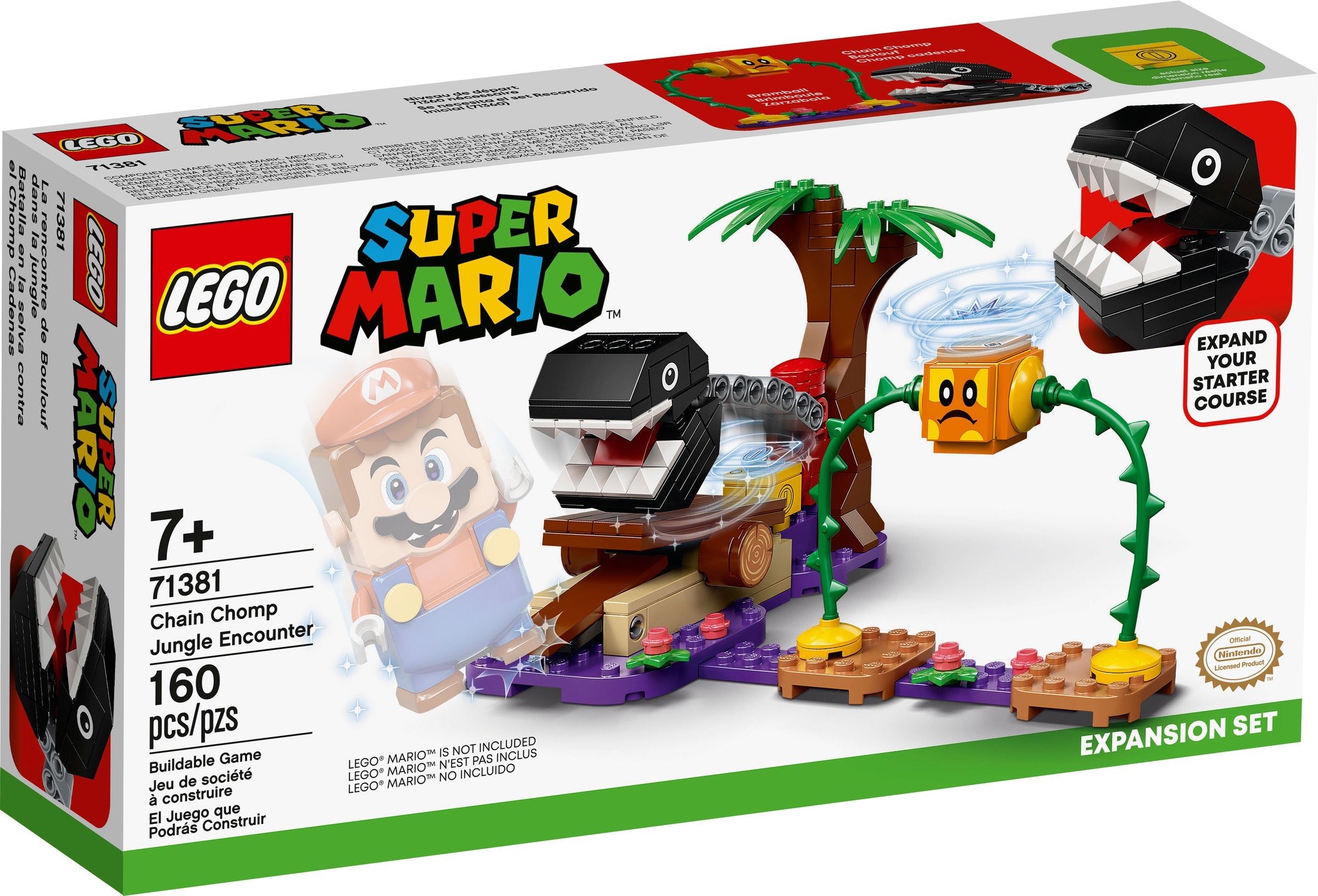 LEGO Super Mario - Chain Chomp Jungle Encounter Expansion Set (71381)