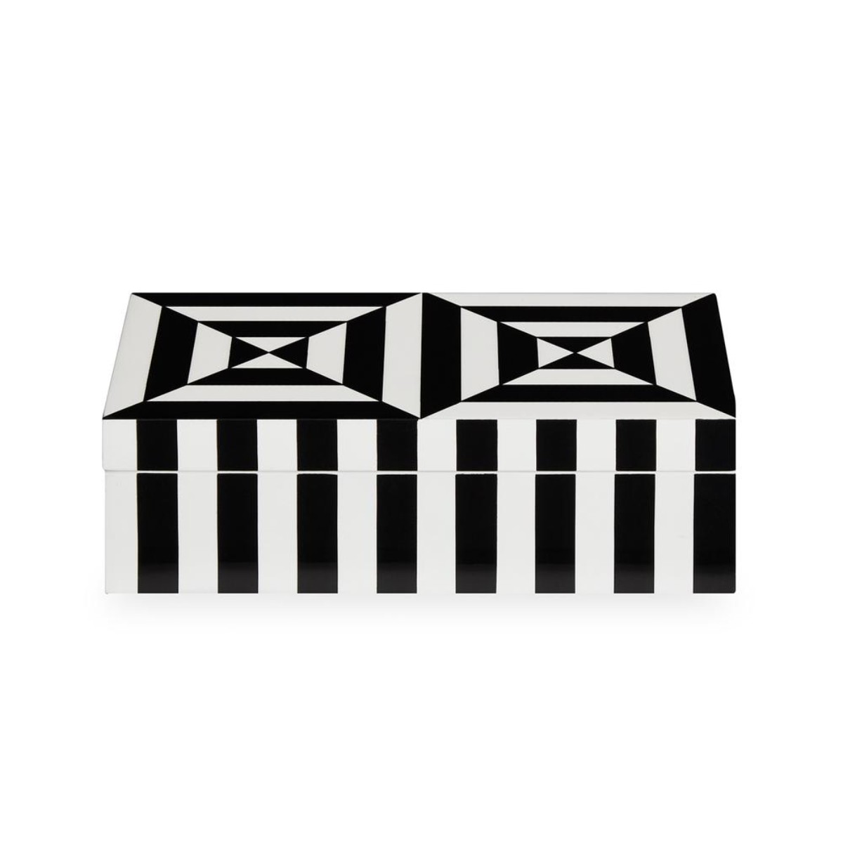 Jonathan Adler I Small Op Art Lacquer Box
