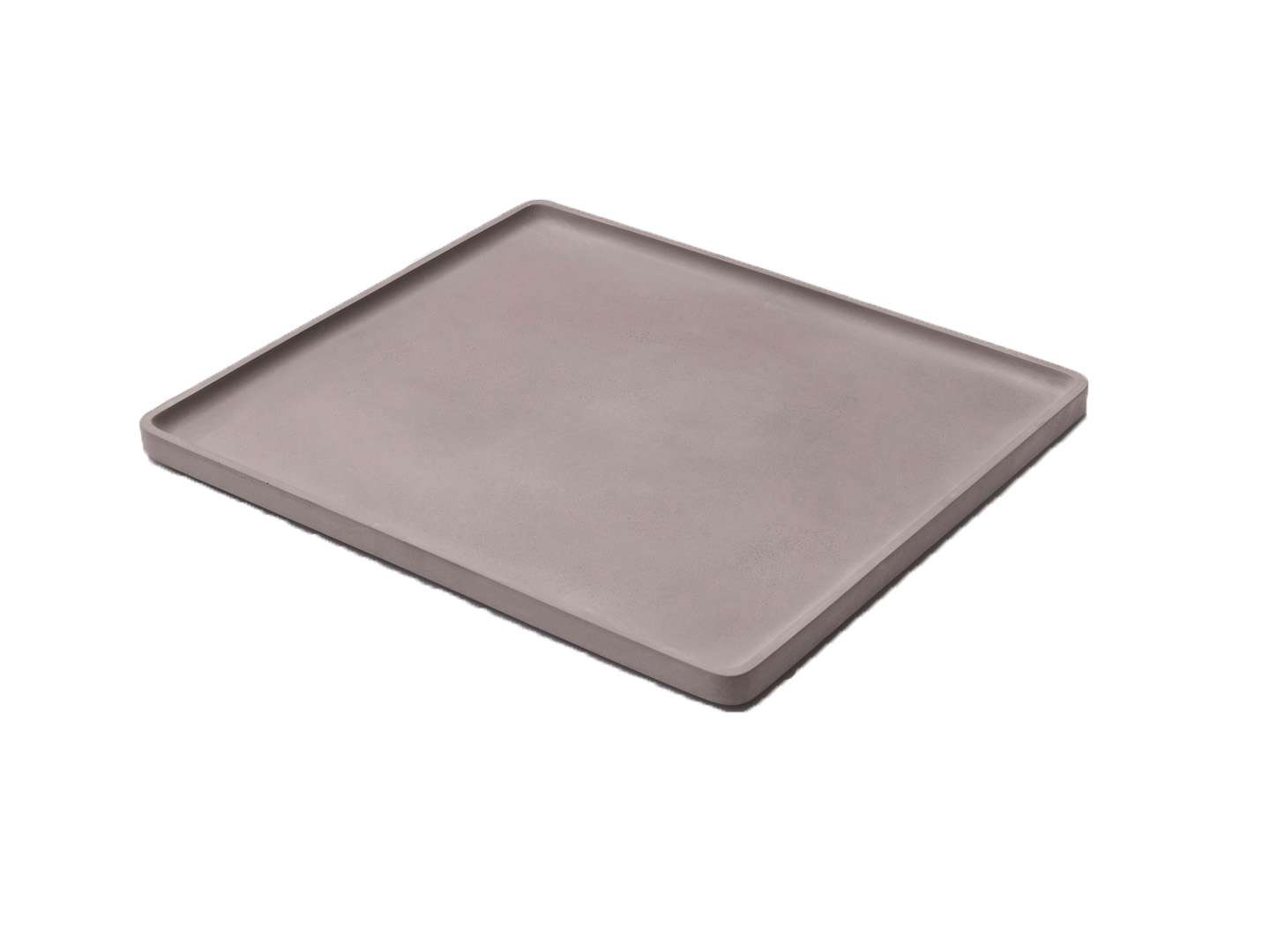 LIKEconcrete - Karin Tray Large 40 x 35 x 2 cm - Grey (93773)