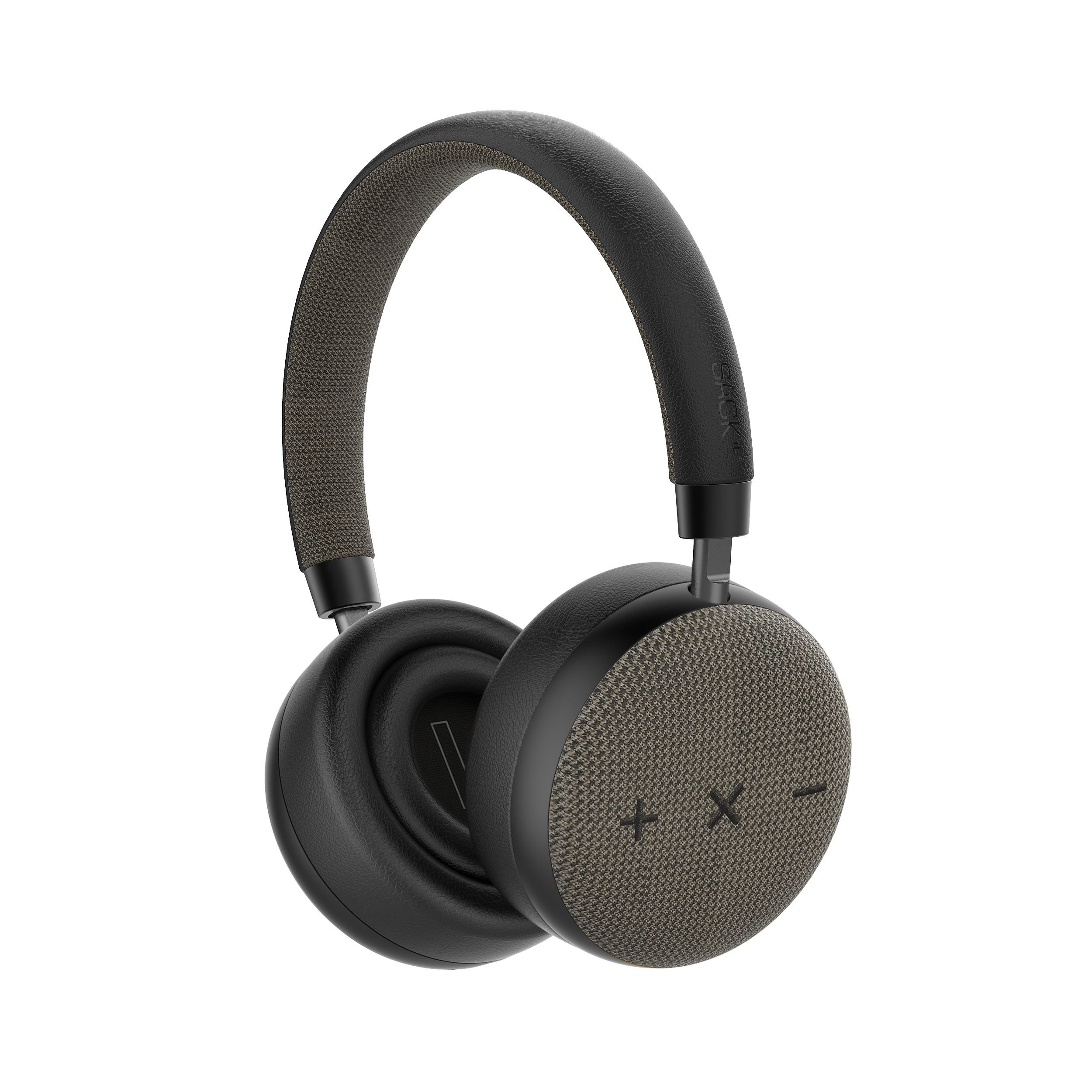 SACKit - TOUCHit S On-Ear Headphones - Black