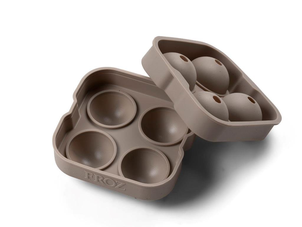 BITZ - Ice Ball Shape 4 Balls​ - Grey (225291)