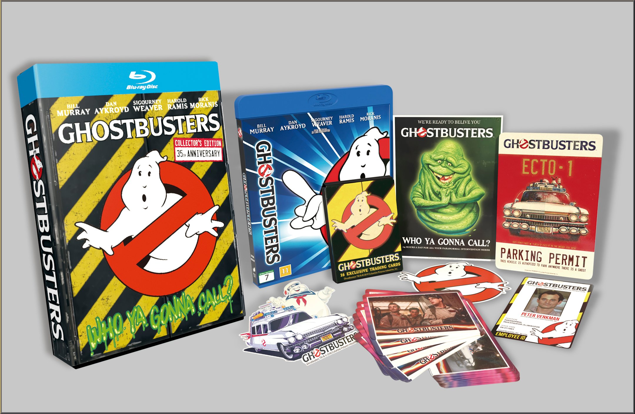 Ghostbusters 35'th anniversary giftset - Blu ray