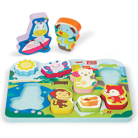 Skip Hop - Zoo Park Pals Puzzle
