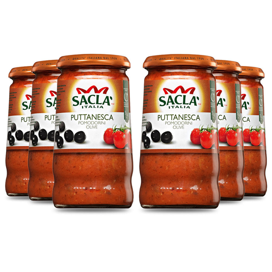 Whole Cherry Tomato Pasta Sauce with Puttanesca Parcel
