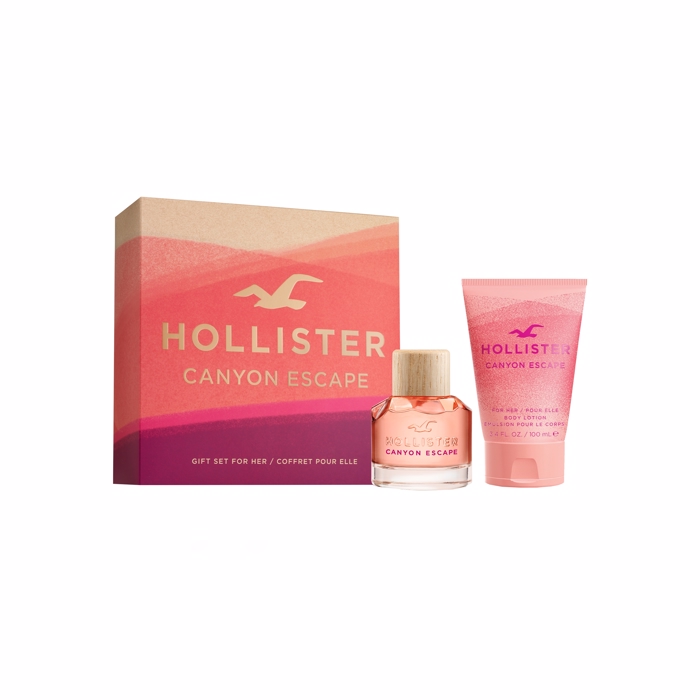 Hollister - Canyon Escape for Her EDP 50 ml + Body Lotion 100 ml- Giftset