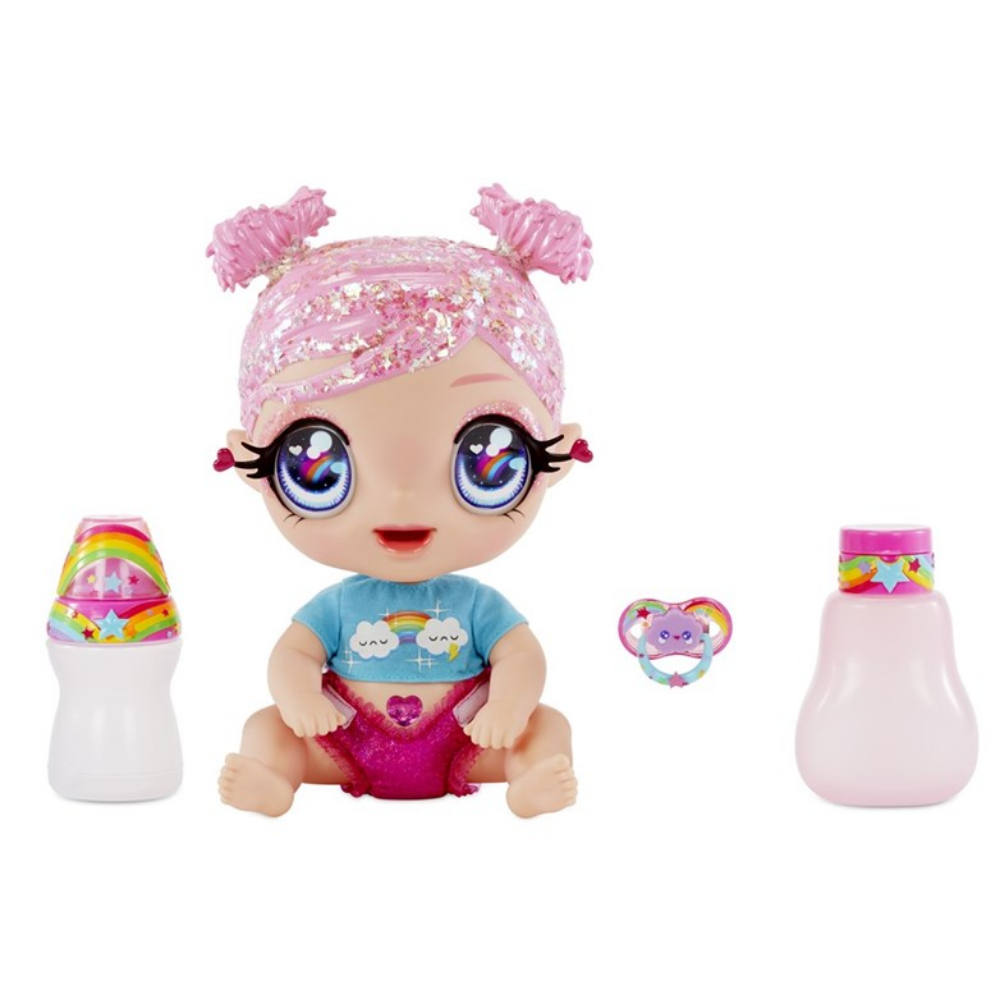 I Love U Baby - Doll 20 cm - Pink (Rainbow) (574842)