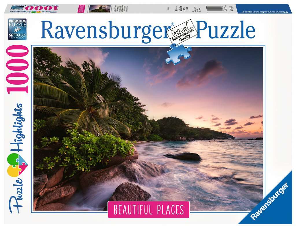 Ravensburger - Puzzle 1000 - Praslin Island, Seychelles (10215156)