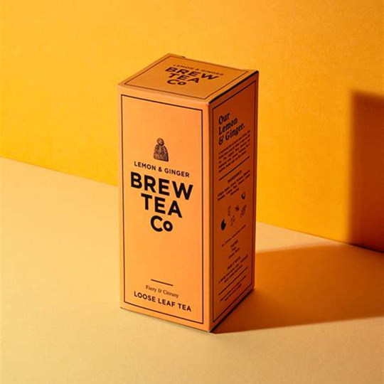 Brew Tea Co Lemon & Ginger Loose Leaf Tea