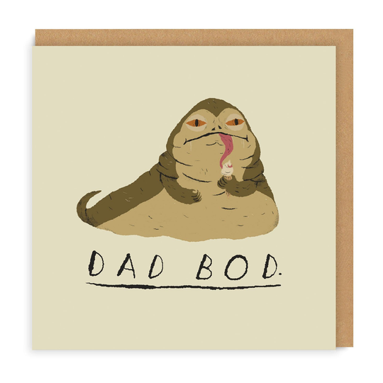 Dad Bod Greeting Card