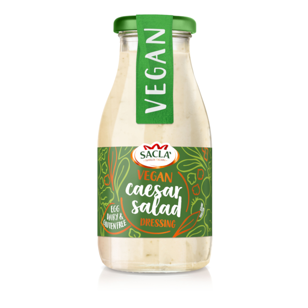Sacla' Vegan Caesar Salad Dressing 230ml
