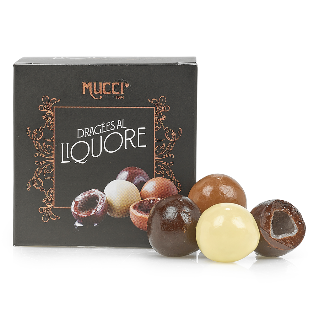 Assorted Liqueur Dragees by Mucci 75g