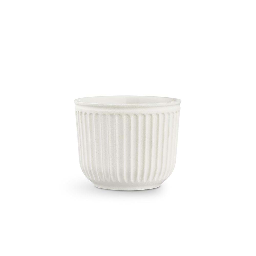 Kähler - Hammershøi Flowerpot Without Glaze Ø 14 - White (692586)