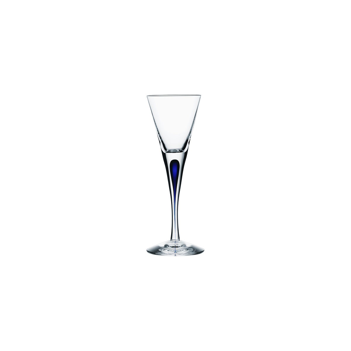 Orrefors Of Sweden I Intermezzo Blue Snaps 6cl (6cl)