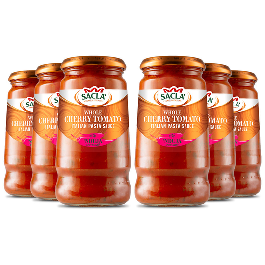 Whole Cherry Tomato Pasta Sauce with 'Nduja Parcel