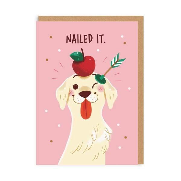 Nailed It Congratulations Greeting Card