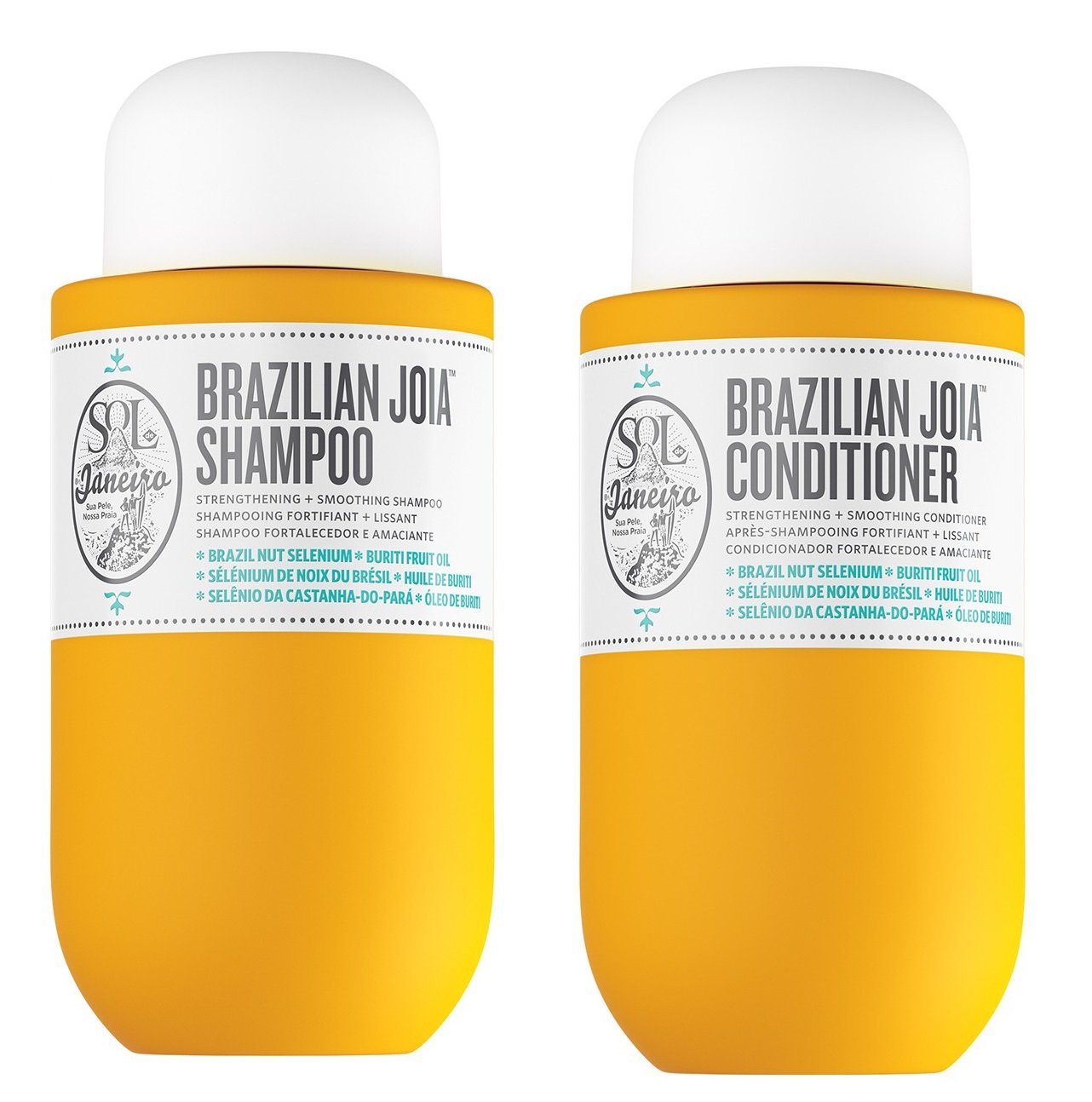 Sol de Janeiro - Brazilian Joia Strengthening + Smoothing Shampoo + Conditioner 295 ml