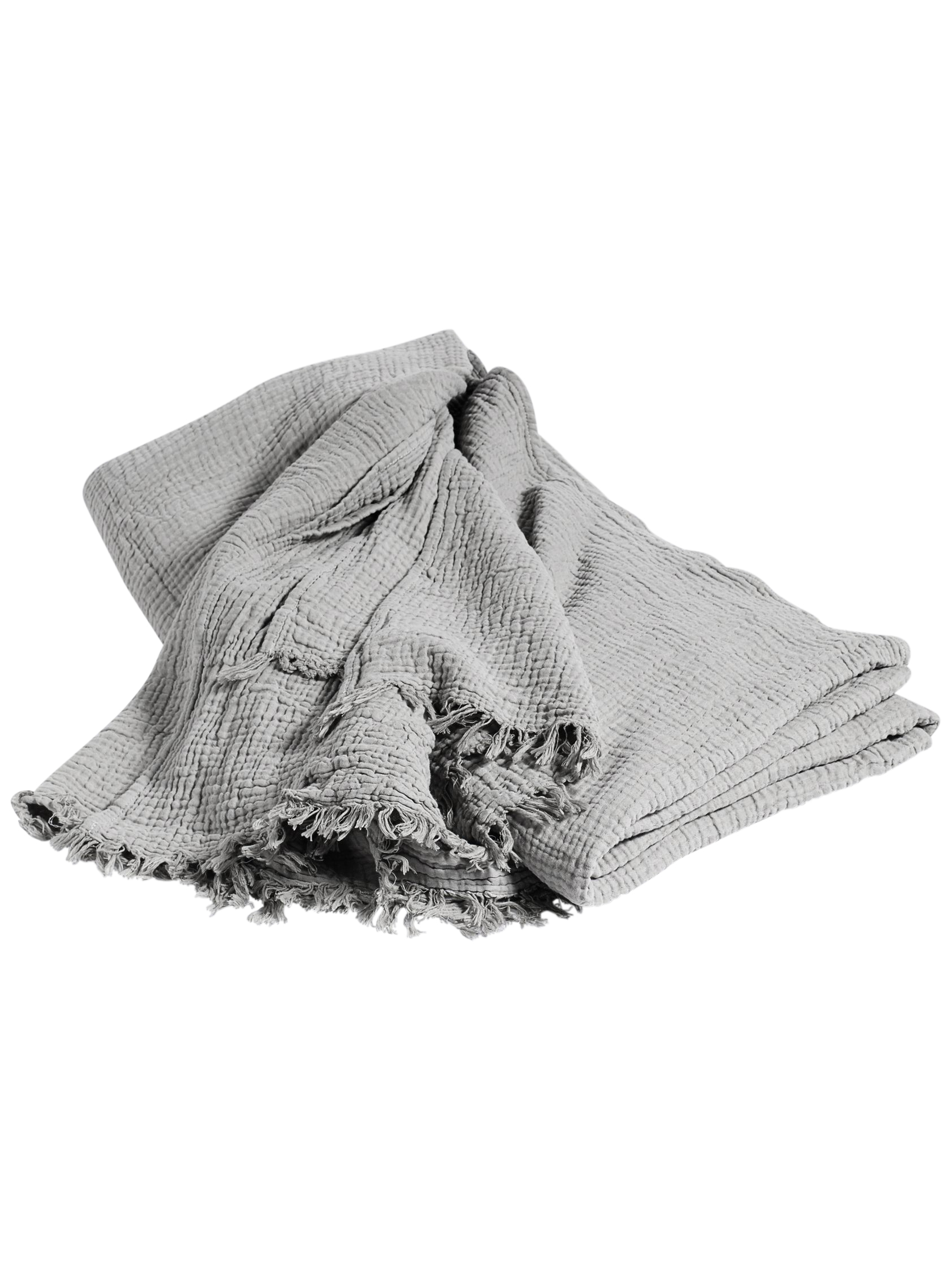 HAY - Crinkle Bedspread - Grey (506393)