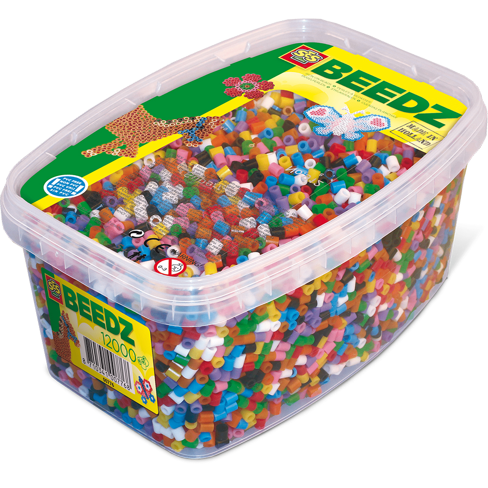 Ses Creative - Box of beads 12000 pcs mix colour (S00779)