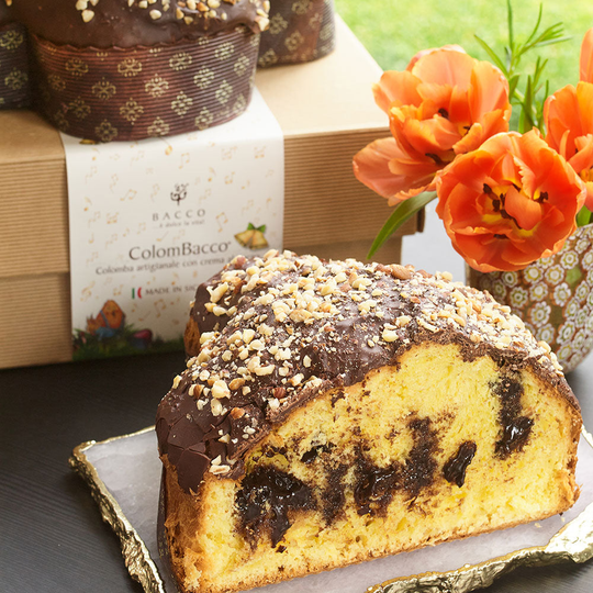 Colomba Cake with Chocolate Cream 900g by Bacco