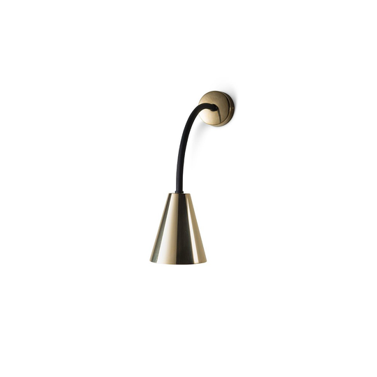 Porta Romana I Gabriel Wall Light I Black With Brass