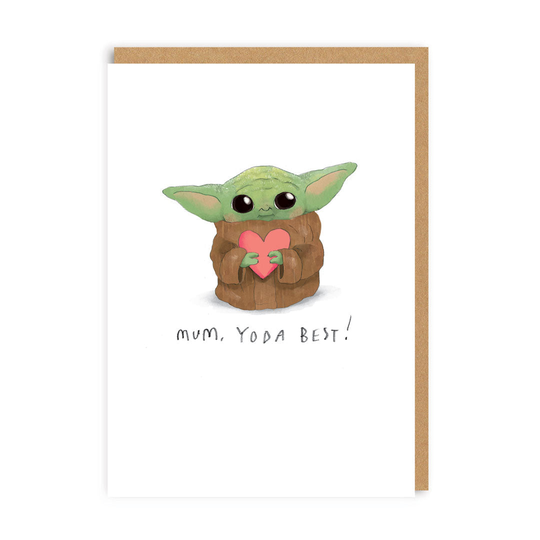 Mum Yo-Da Best Greeting Card
