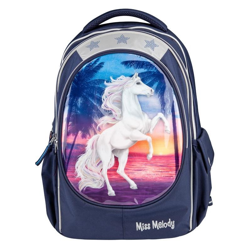 Miss Melody - School Backpack - Glitter Ocean (410990)